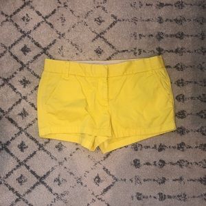 J. Crew 3” Chino Size 14, Yellow